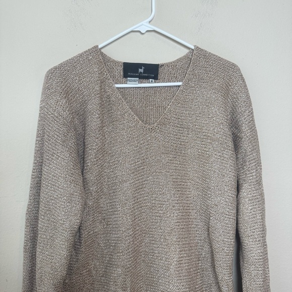 Peruvian Connection V-Neck Sweater - Picture 5 of 13